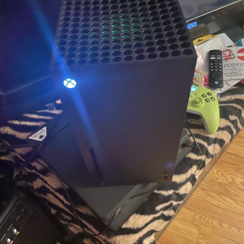 Black Gaming Console